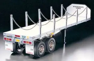 Tamiya 1/14 Semi Flatbed Trailer For Tractor Trucks 1