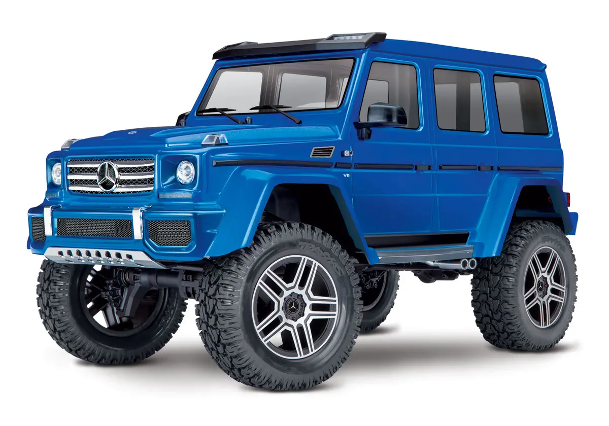 Traxxas 1/10 Trx-4 Mercedes G500 4X4 Trail Crawler: Blue 1