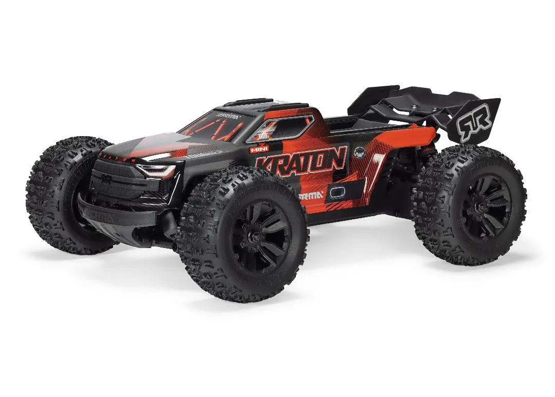 Arrma 1/16 Mini Kraton 223S Brushless Dsc 4X4: Red/Black (No Battery And Charger) 1