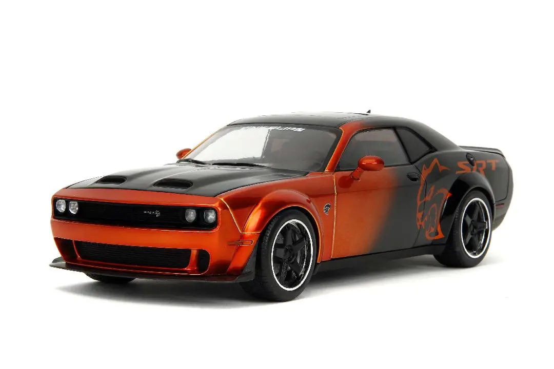 Jada 1/18 “Pink Slips” 2015 Dodge Challenger Hellcat Diecast: Movie 9 1