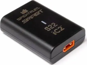 Spektrum S22 Usb-C 2S-3S Lipo 20W Smart Battery Charger: Ic2 1