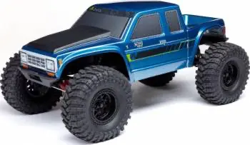Axial 1/10 Scx10 Iii Coyote Brushed 4X4 Rtr: Metallic Blue 1