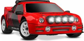 Traxxas Mini Rally Vxl-3S: Ford Escort Rs200 Cosworth: Rtr (Red) 1