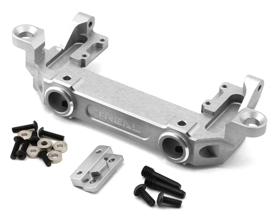 Treal Hobby Aluminum 7075 Front Bumper Mount/Servo Mount/Body Mounts: Scx6 1