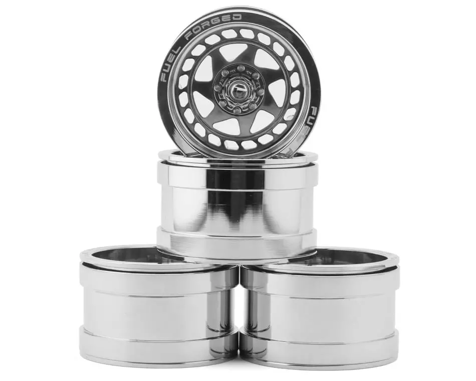 Rc4wd Fuel Off Road 2.2” Zillion Beadlock Wheels: Chrome (4) 1