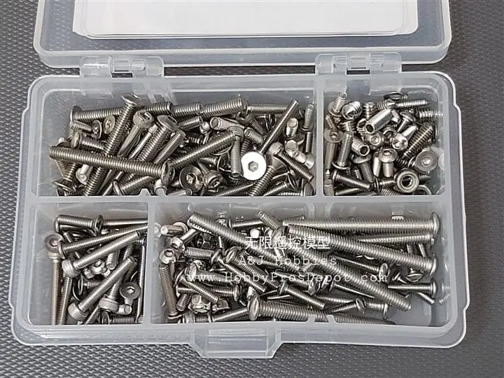 Dynamite Stainless Screw Kit: Arrma Kraton 6S 1