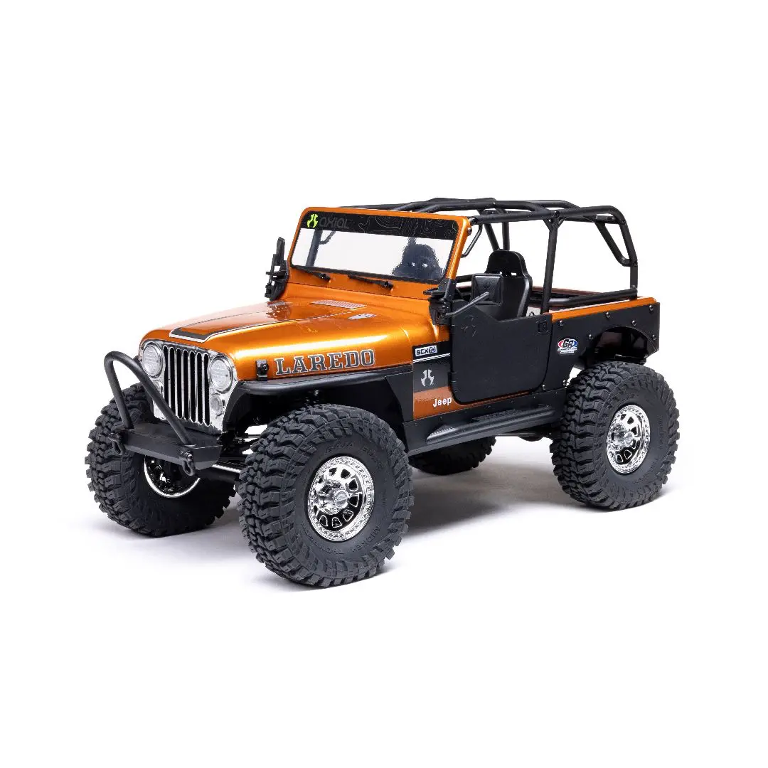 Axial Scx10iii 1/10 Jeep Cj-7 4X4 Brushed Crawler V2: Rtr (Copper) 1