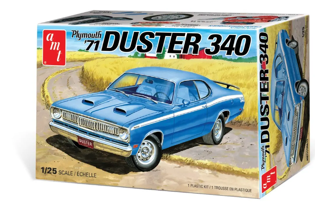 Amt 1/25 1971 Plymouth Duster Model Kit 1