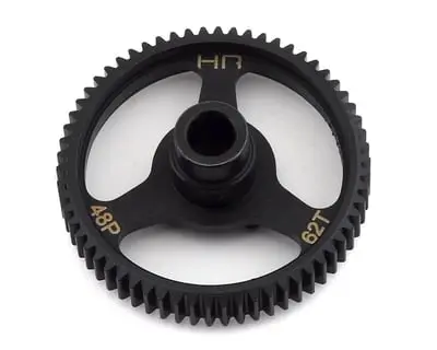 Hot Racing Steel Spur Gear: 48P (62T) 4-Tec 2.0/3.0 1