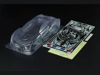Tamiya 1/10 Tt-02 Mclaren Senna Clear Body 1