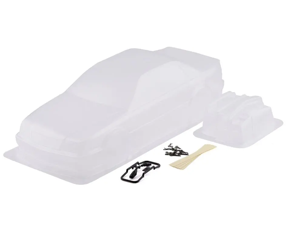 Tamiya Tt-02 1991 Audi V8 Touring Clear Body W/Parts Set 1