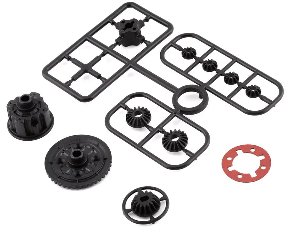 Yeah Racing Gear Differential Case Replacement Set: Tt-02 1