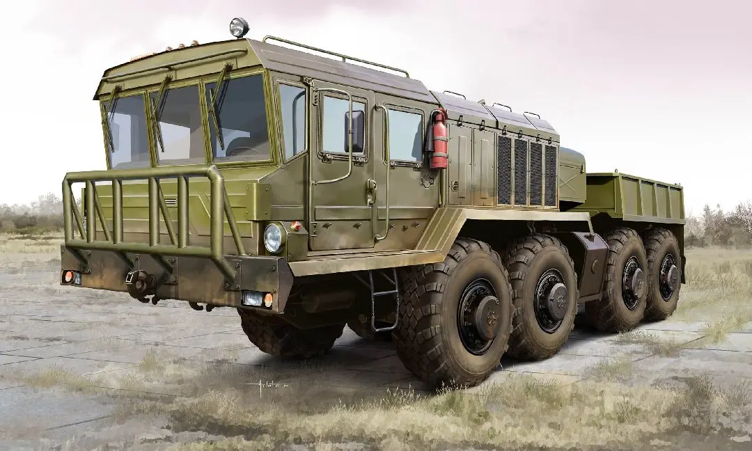Trumpeter 1/35 Kzkt-74282 Heavy Tractor Model 1