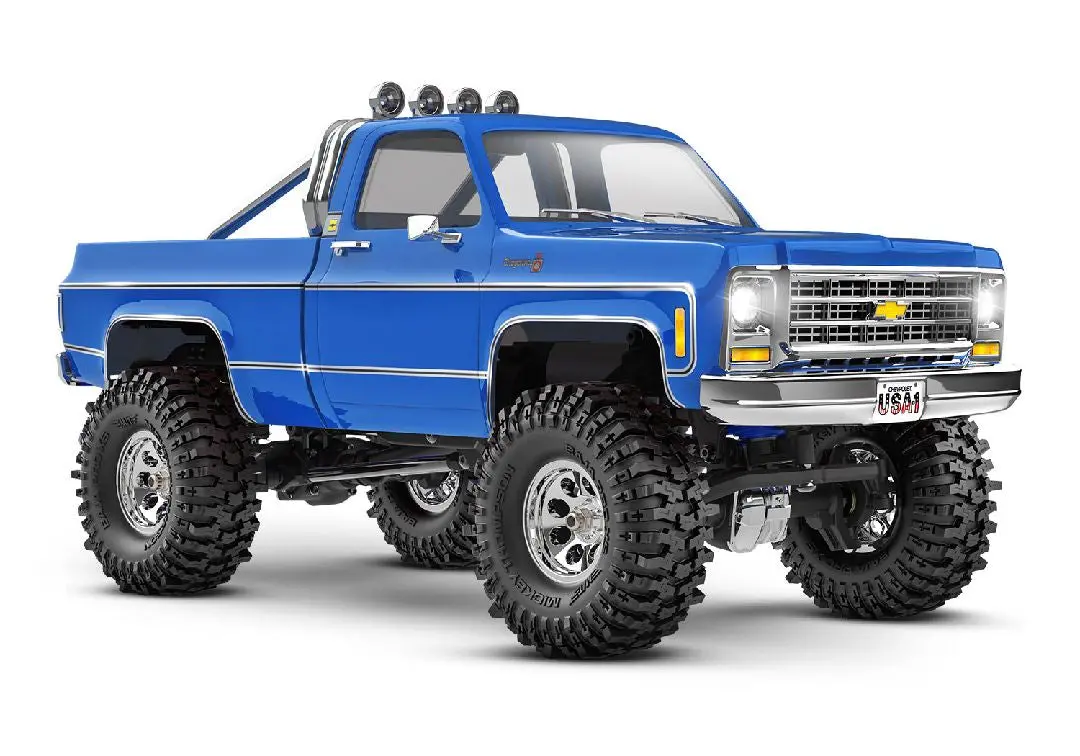 Traxxas Trx-4M 1/18 Chevy K10 High Trail Edition: Rtr (Blue) 1