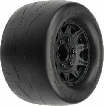Pro-Line Prime 2.8” Street Tires Mounted On Raid Wheels: Stampede 2/4Wd (Black) 1