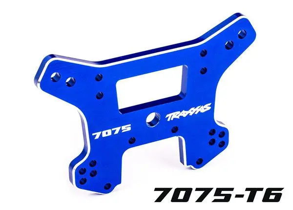 Traxxas Front Aluminum Shock Tower 7075-T6: Sledge (Blue) 1