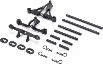 Losi Body Mount Set And Posts: Mini Drag 1