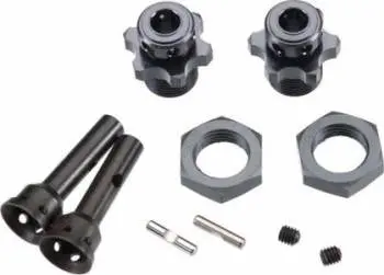 Tekno 17Mm Hub Adapters: Sct410 (1/8 Buggy Width) 1