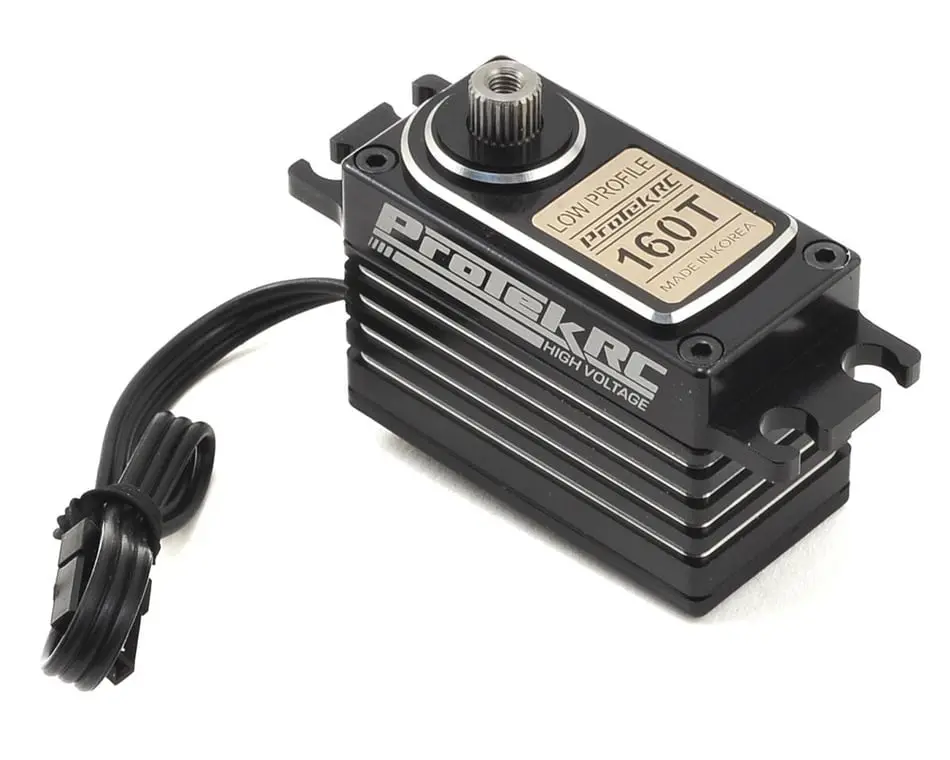 Protek Rc 160T Low Profile High Torque Metal Gear Servo: 216-274Oz-In 1