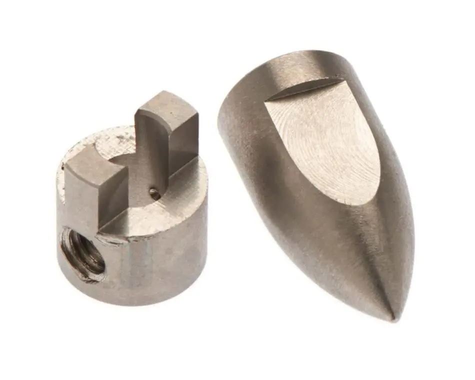 Hot Racing Stainless Steel Conical M4 Bullet Prop Nut And Drive Dog: M41/Spartan 1