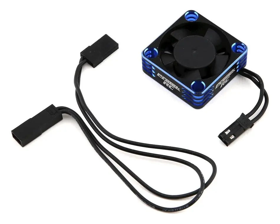 Protek Rc 30X30x10mm Aluminum High Speed Hv Fan (Blue/Black) 1