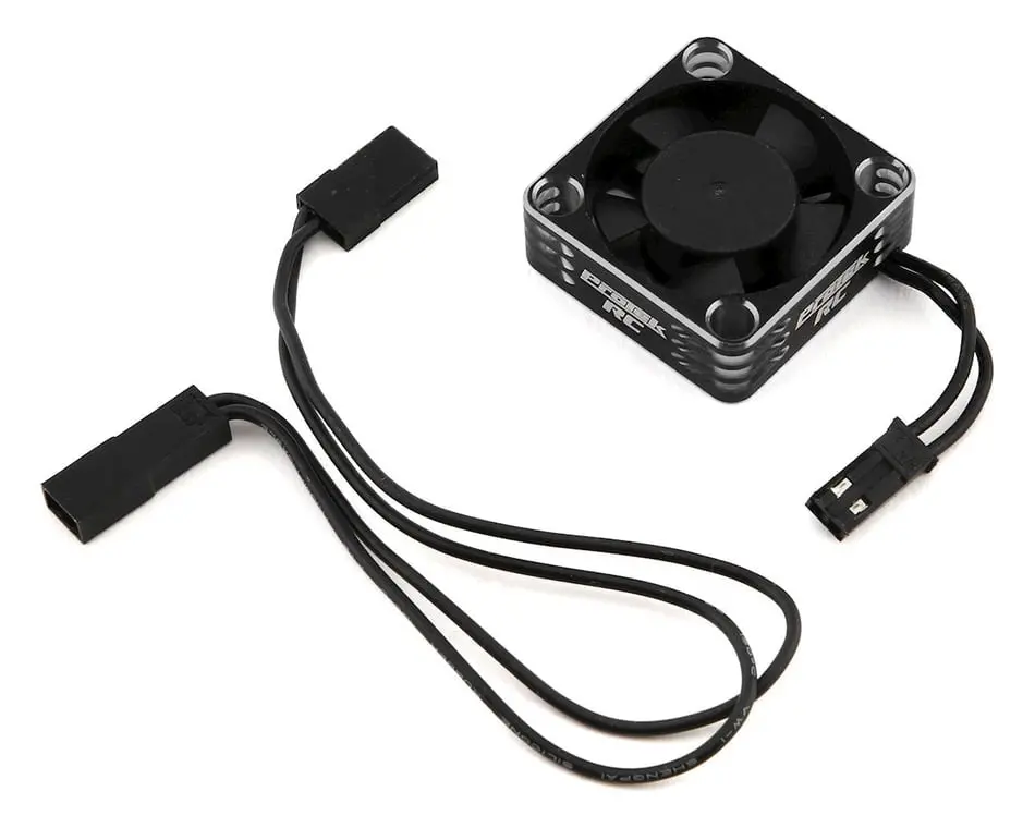 Protek Rc 30X30x10mm Aluminum High Speed Hv Fan (Silver/Black) 1
