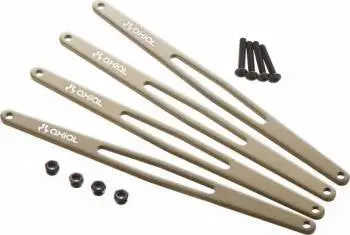 Axial Aluminum Xl Upper Link Plate Set: Yeti Xl (4) 1