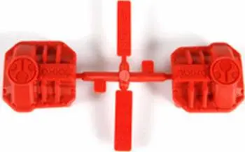 Axial Ar44 Differential Covers: Red 1