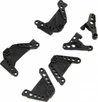 Axial Shock Towers & Panhard Mounts Fr/Rr: Scx10iii 1