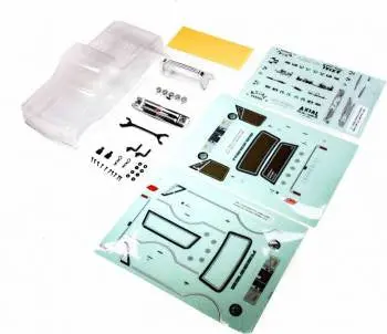 Axial 1967 Chevy C10 Body Clear Precut (Scx24) 1