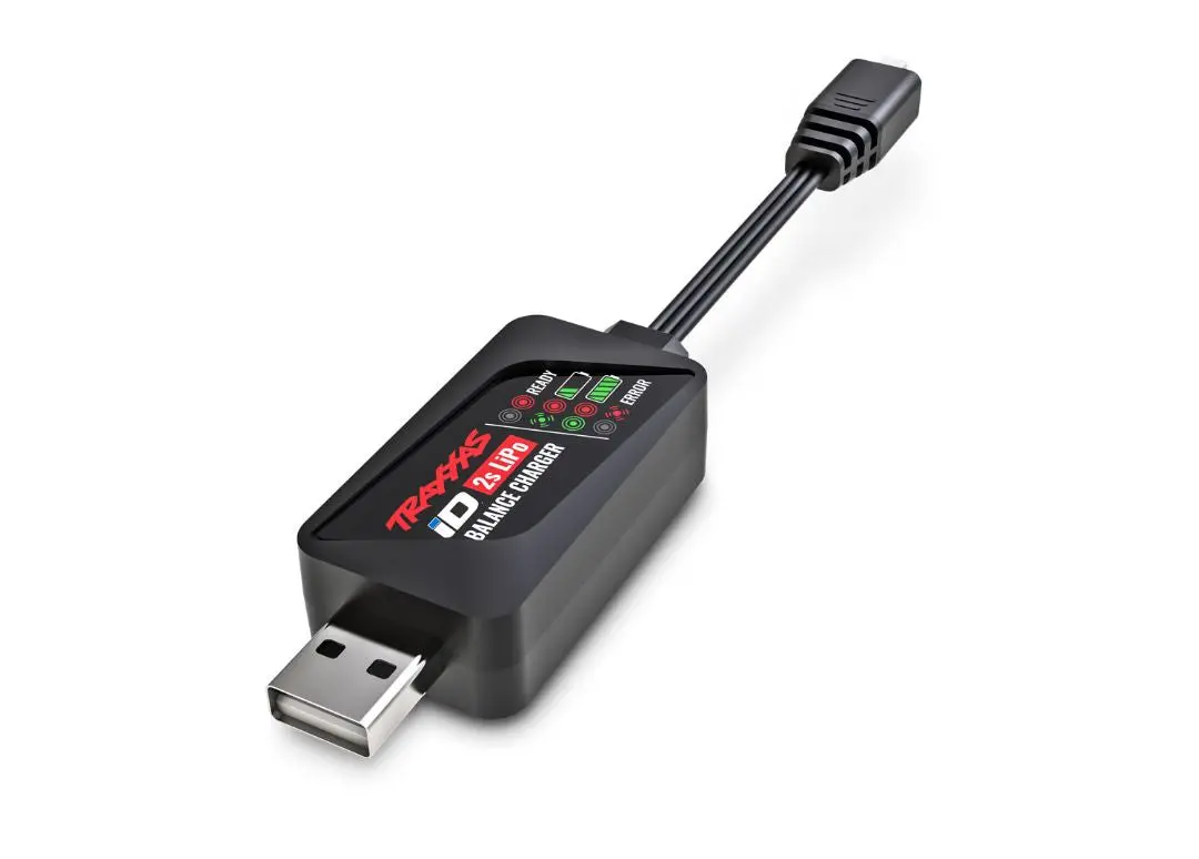 Traxxas Usb Lipo 2S 7.4V Charger Trx-4M 1