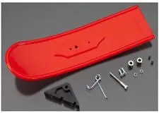 Du-Bro Snowbird Snow Skis Main Gear (Red) 1