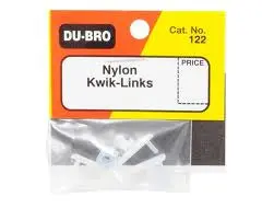 Du-Bro Nylon Kwik-Links: 2-56 (2) 1