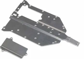 Losi Chassis W/Motor Cover Plate: Hammer Rey 1