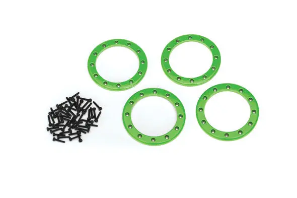 Traxxas 2.2” Aluminum Beadlock Rings: Trx-4 (Green) 1