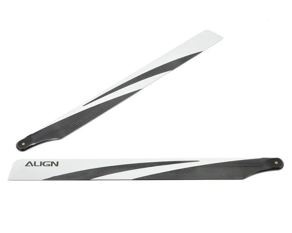 Align Carbon Fiber Rotor Blades: 380Mm (Black) 1