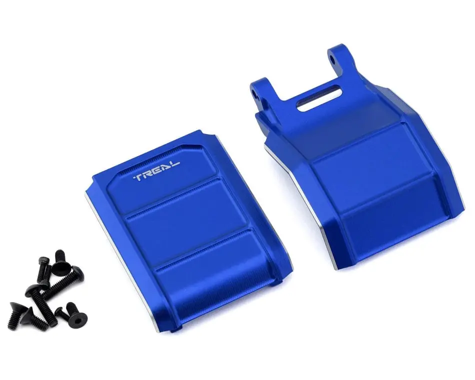 Treal Aluminum 7075 Skidplate Set: Losi Promoto (Blue) 1