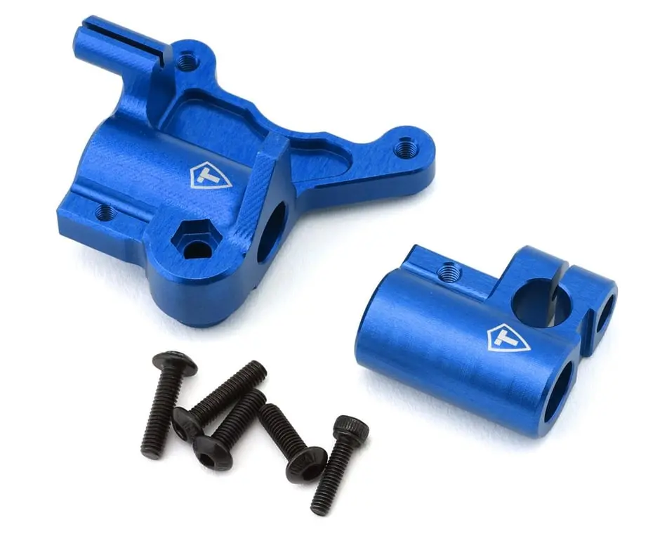 Treal Aluminium 7075 Fork Lug Set: Promoto (Blue) 1