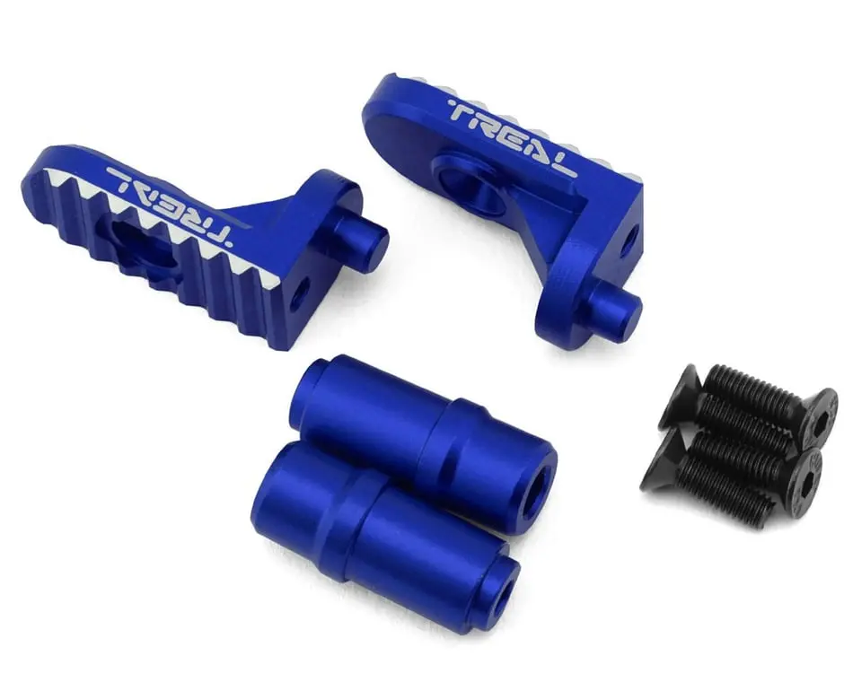 Treal Aluminum 7075 Foot Pegs Losi Promoto (Blue) 1