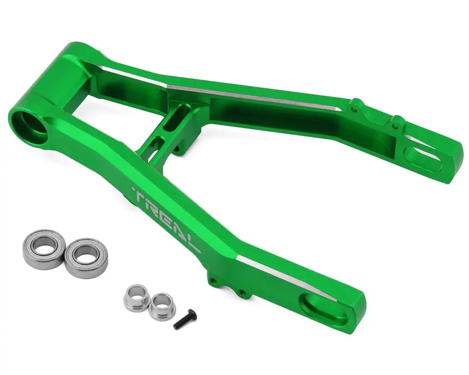 Treal Aluminum 7075 Rear Swingarm: Promoto (Green) 1