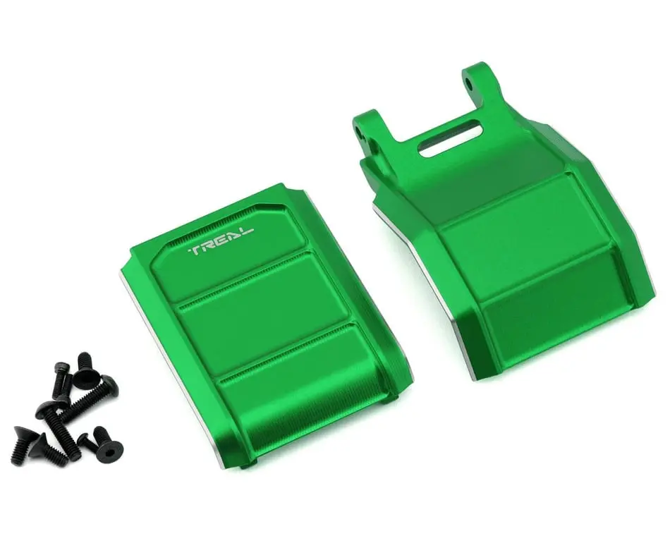 Treal Aluminum 7075 Skidplate Set Losi Promoto (Green) 1
