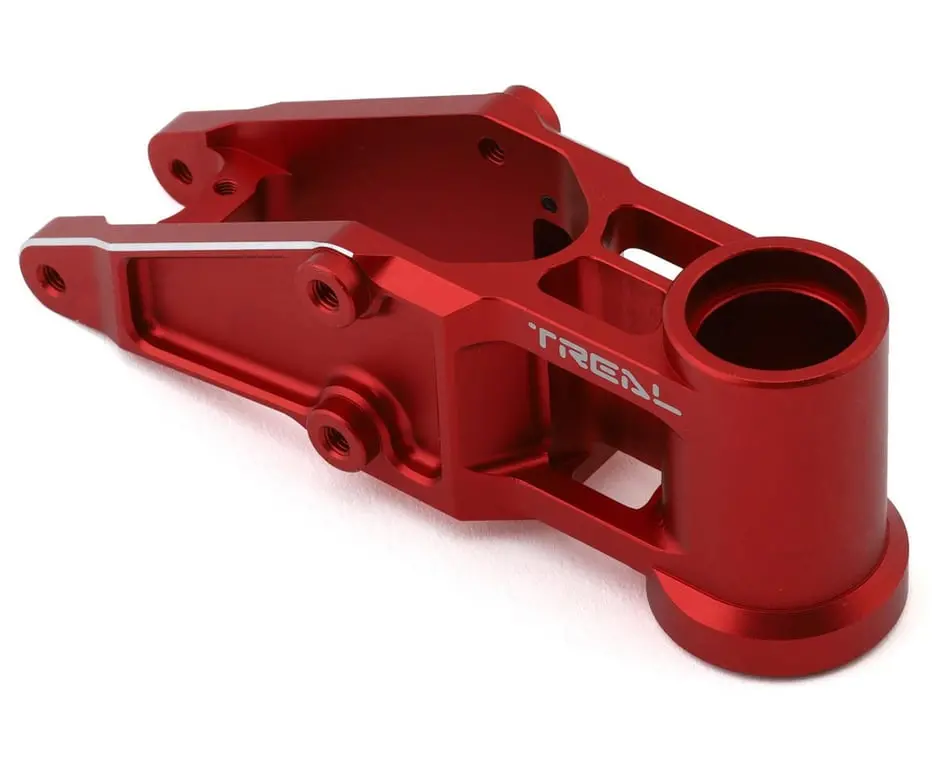 Treal Aluminum 7075 Front Bulkhead Losi Promoto (Red) 1