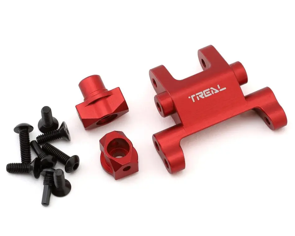 Treal Aluminum 7075 Front Suspension Mount Losi Promoto (Red) 1