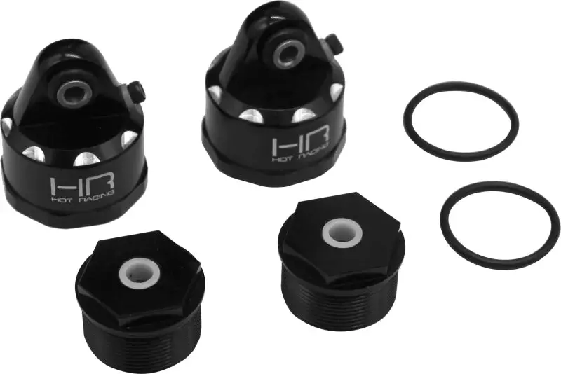 Hot Racing Aluminum Bleeder Shock Caps: Arrma 1/5 1