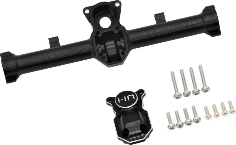 Hot Racing Aluminum Rear Axle Case: Scx24 1