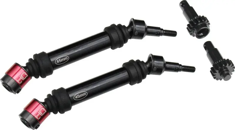 Hot Racing Lightweight Metal Cv Splined Drive Shaft: Arrma 1/10 4X4 1