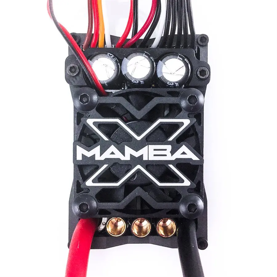 Castle Creations Mamba X Sensored Brushless Esc: 2-6S 8A Bec 1