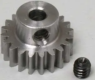 Robinson Racing Steel Pinion: 0.6Mod (20T) 1