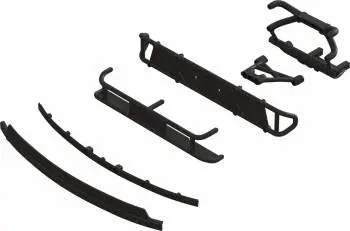 Arrma Front And Rear Bumper Set: Mojave 4S 1