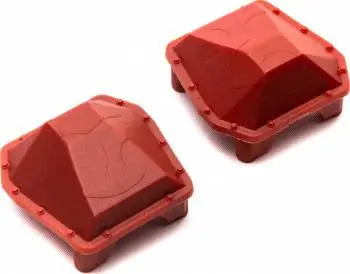 Axial Ar90 Axle Housing Diff Cover Red: Scx6 1